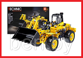 QL0408 Конструктор Technic "Погрузчик экскаватор", 302 детали, Аналог Лего