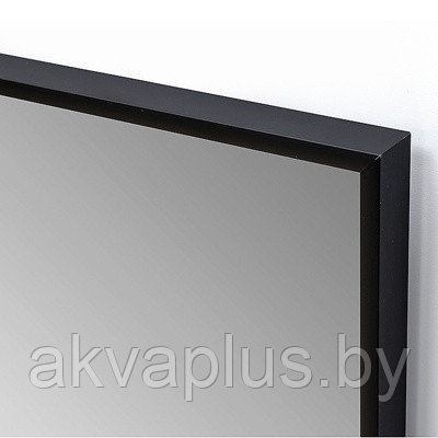 Зеркало в черном профиле 17 мм Алмаз-Люкс M-243 80x60 - фото 3 - id-p165227232