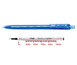 Ручка шариковая автоматическая FLAIR  WRITO-METER RT синий стержень (цена с НДС)