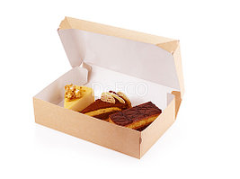 Упаковка ECO CAKE 1900  Крафт, 230/140*60 (25шт./упак)