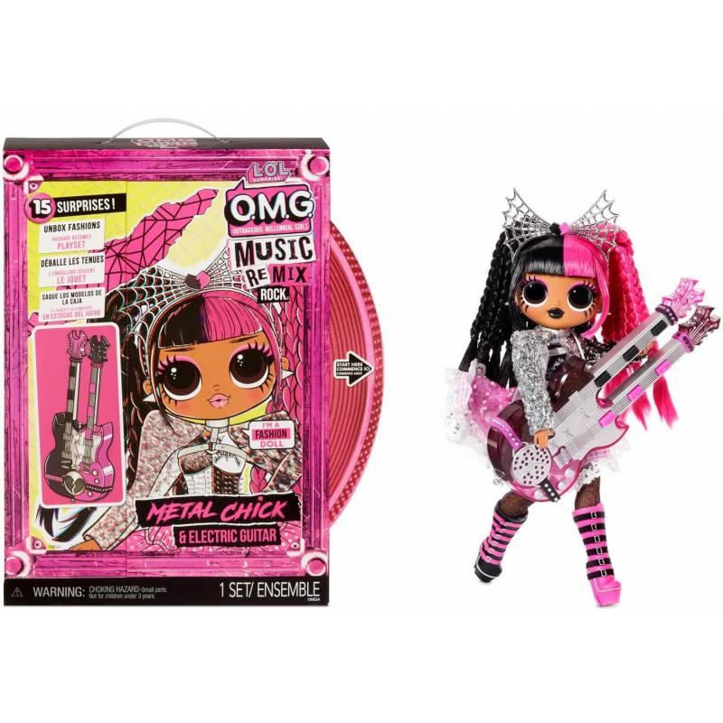 Кукла LOL Surprise OMG Music Remix Rock Metal Chick и электрогитара 577577 - фото 2 - id-p165229520