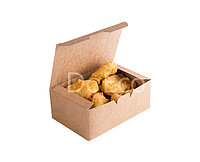 Упаковка DoEco ECO Fast Food Box S 115x75x45 мм для наггетсов (600шт./кор.)