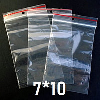 Пакет ПВД с замком Zip-Lock 70мм*100мм ( упаковка 100 шт)