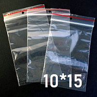 Пакет ПВД с замком Zip-Lock 100мм*150мм ( упаковка 100 шт)