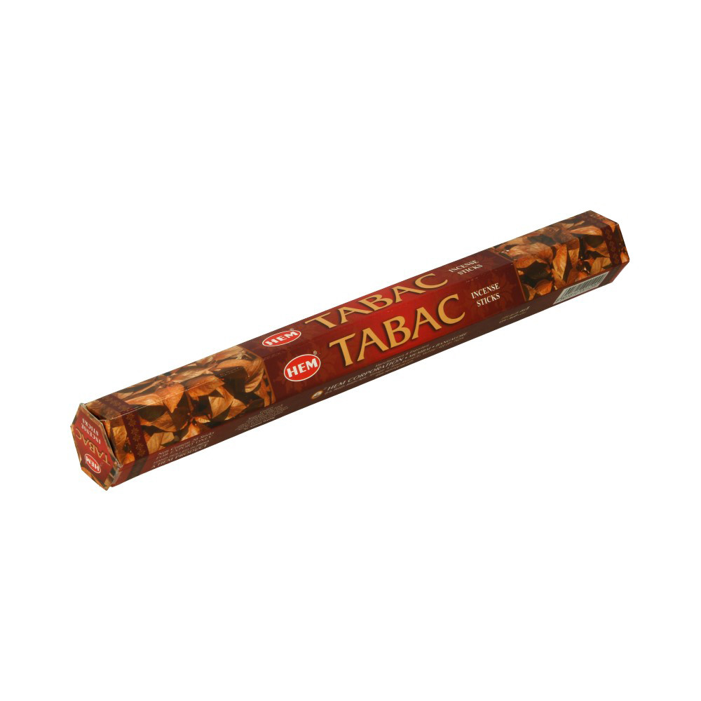 Благовония Табак HEM Tabac, шестигранник, 20 палочек