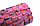 Валик для фитнеса «ТУБА», камуфляж розовый, фото 6