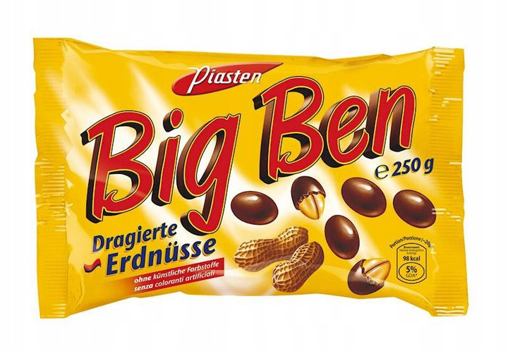 Драже «Big Ben» арахис в шоколаде, 250 г. - фото 1 - id-p165244718