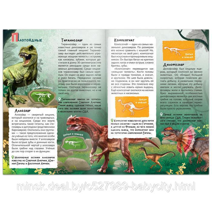 Обучающий набор "В мире динозавров", книга и пазл - фото 4 - id-p165246558