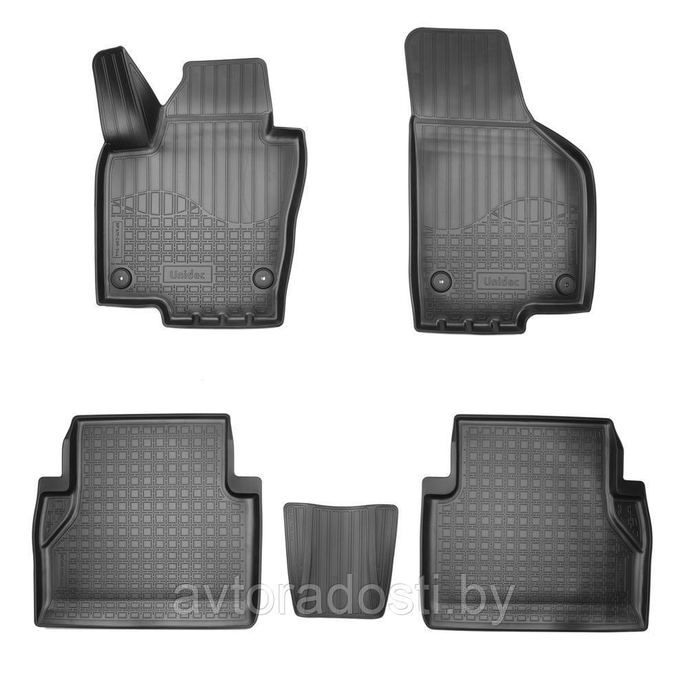 Коврики для Seat Alhambra (2010-2021) 3D / Сеат Альхамбра (Norplast)