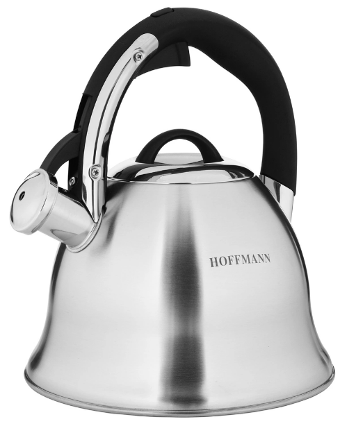 Чайник со свистком нержавеющая сталь  3,3 л Hoffman HM 55103