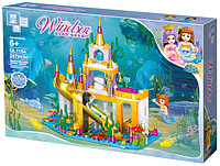 Конструктор «Замок под водой» QL1154 (Disney Princess) "Подводный дворец Ариэль", фото 1