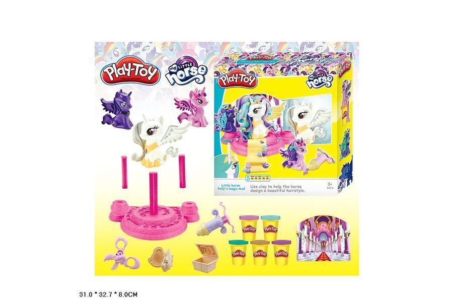 Игровой набор пластилина Play-Toy набор Пони My Little Pony SM8037 - фото 2 - id-p165253976