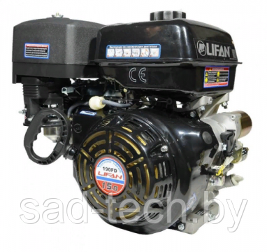 Двигатель Lifan190FD D25, 18А - фото 1 - id-p165267802