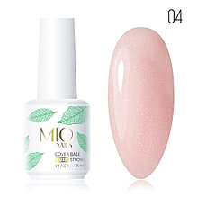 База Mio Nails SHIMMER COVER BASE STRONG LUX тон 4 ( с шиммером) 15 мл.