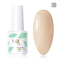 База Mio Nails SHIMMER COVER BASE STRONG LUX тон 8 (с шиммером) 15 мл