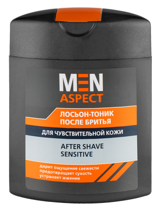 Лосьон-тоник после бритья MEN ASPECT Для чувствительной кожи