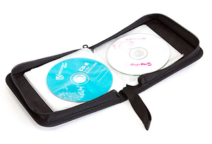 Сумка футляр для хранения дисков SiPL 80 слотов CD/DVD, фото 2