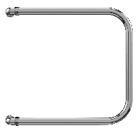 Полотенцесушитель Terminus П-образный 500х500