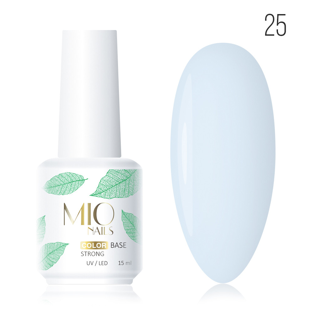 Цветная база Color Base Strong МIO Nails тон 25, 15 мл