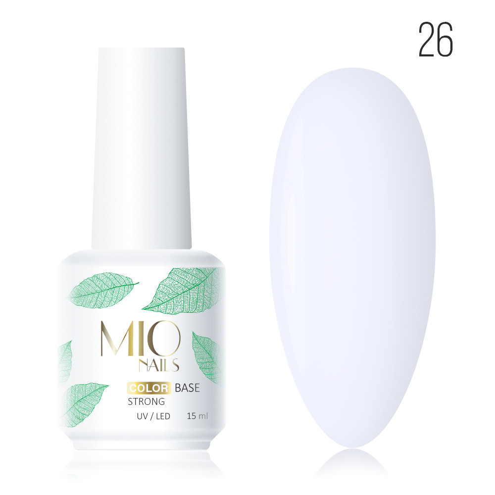 Цветная база Color Base Strong МIO Nails тон 26, 15 мл
