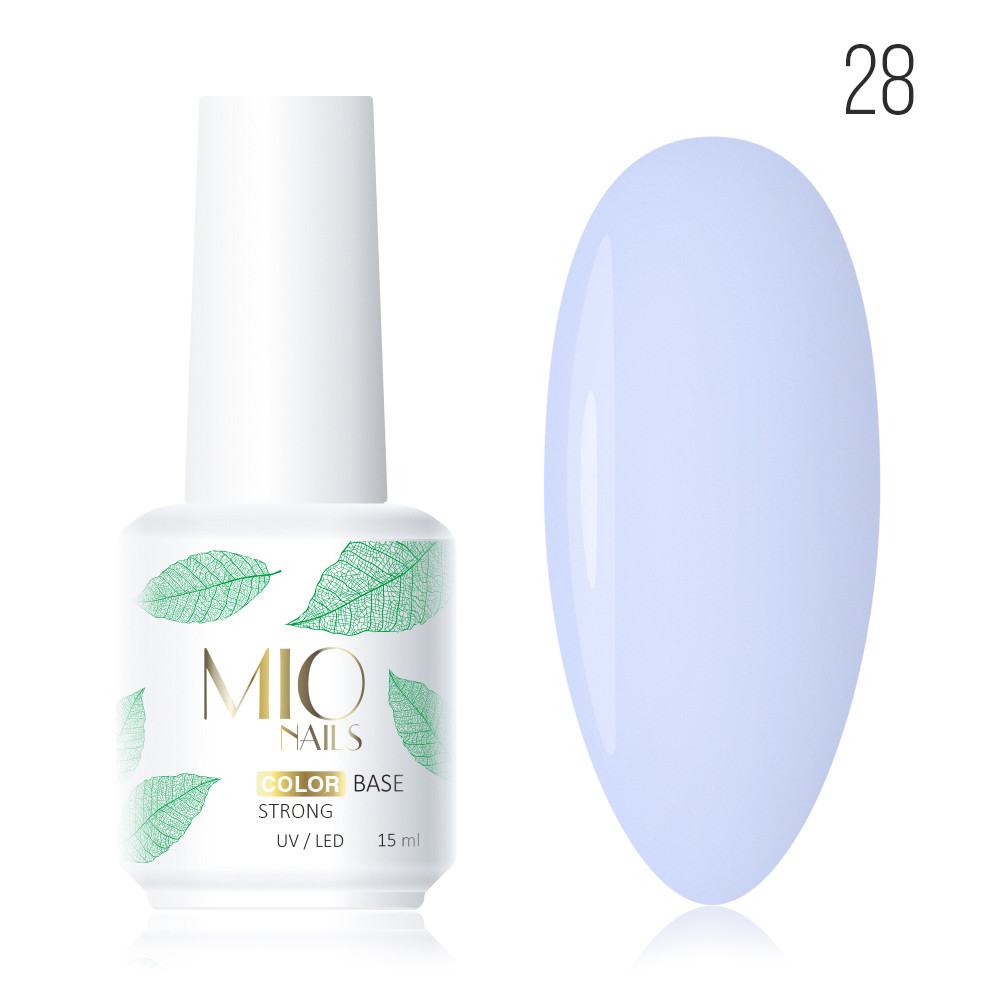 Цветная база Color Base Strong МIO Nails тон 28, 15 мл
