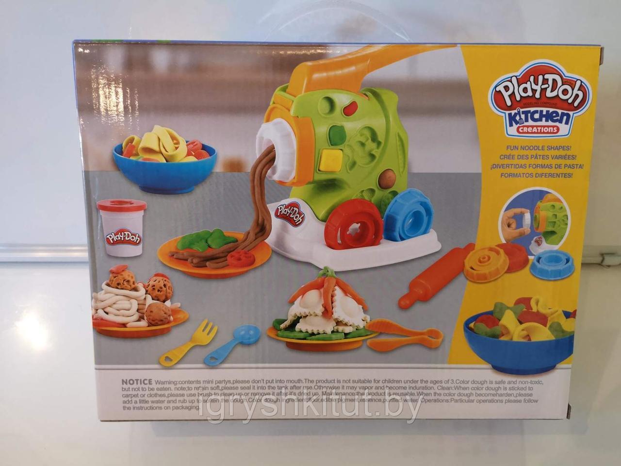 Набор для лепки из пластилина Play-Doh "Мясорубка" Плей до, аналог, арт.677-С500 - фото 4 - id-p137486409