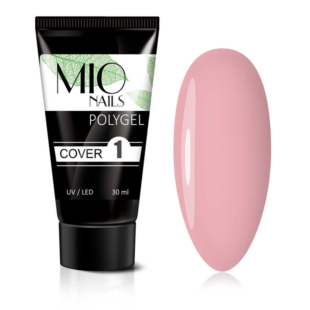 Полигель MIO Nails COVER1, натуральный розовый, 30 мл