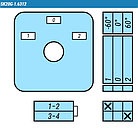 Выключатель SK20G-1.6312\P23 схема 1-0-2, фото 2