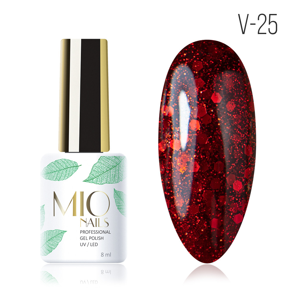 Гель-лак MIO nails, V-25 Маскарад, 8 мл