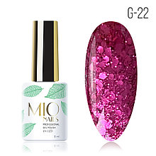 Гель-лак MIO nails, G-22 Сияние Мадженты, 8 мл