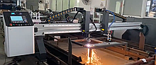 Станок газо-плазменной резки с ЧПУ портального типа 2000х6000