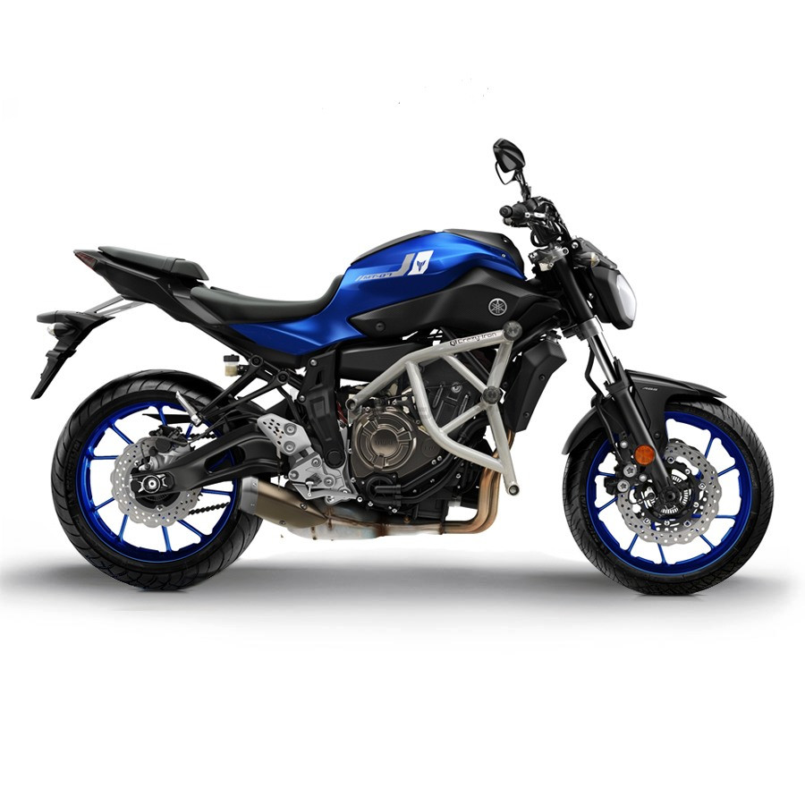 Клетка демпферная DAMPER YAMAHA MT-07, FZ-07, XSR700 `14-`20 "CRAZY IRON"