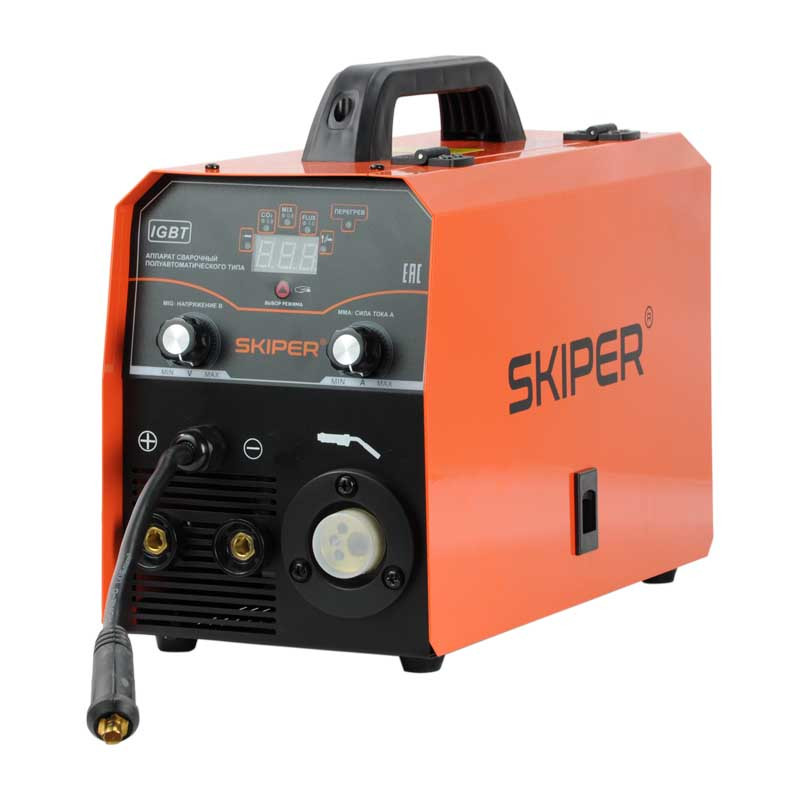 Сварочный аппарат (полуавтомат) SKIPER MIG/MMA-2200S-2 - фото 2 - id-p165285827