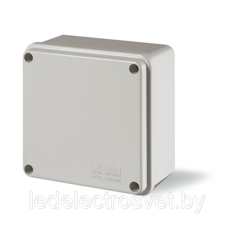 Коробка разветвительная SCABOX 100х100х50, IP56, без вводов - фото 1 - id-p165285520