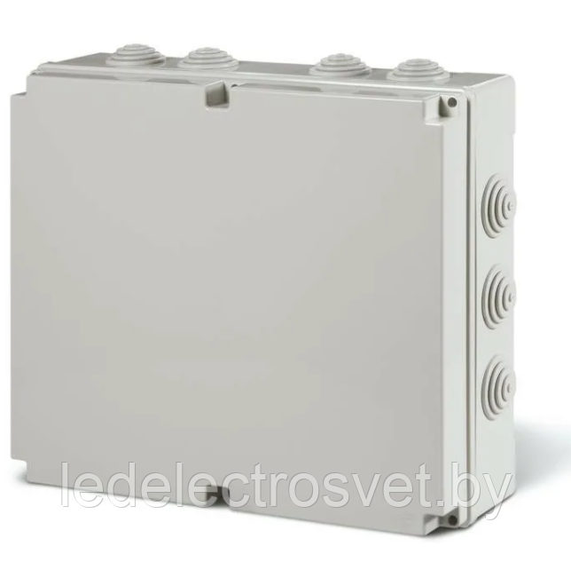 Коробка разветвительная SCABOX 300х220х120, IP55, с каб. вводами - фото 1 - id-p165285529