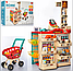Детский игровой набор "Супермаркет с тележкой" с тележкой"  668-78, свет, звук, (48 предметов),, фото 2
