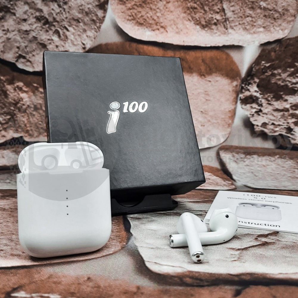Беспроводные сенсорные Bluetooth наушники с умным кейсом для зарядки TWS I100 5.0 - фото 4 - id-p165327540