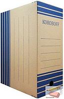 Коробка архивная 100 мм. Koroboff