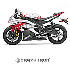 Защита RACE RAIL YAMAHA YZF-R6 `06-`16 "CRAZY IRON", фото 2