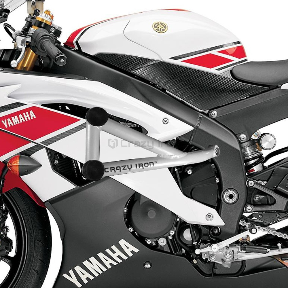 Защита RACE RAIL YAMAHA YZF-R6 `06-`16 "CRAZY IRON" - фото 4 - id-p163902032