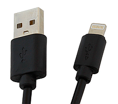USB кабель Apple для iPhone 5, 5s,5c,6,6+ для зарядки и синхронизации Черный