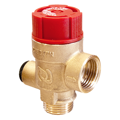 Afriso MSGM 1/2"х3/4" 1,5 бара, клапан предохранительный для отопления - фото 2 - id-p165340095