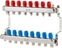 Коллекторная группа AVE135 8 выходов AV Engineering AVE13500107