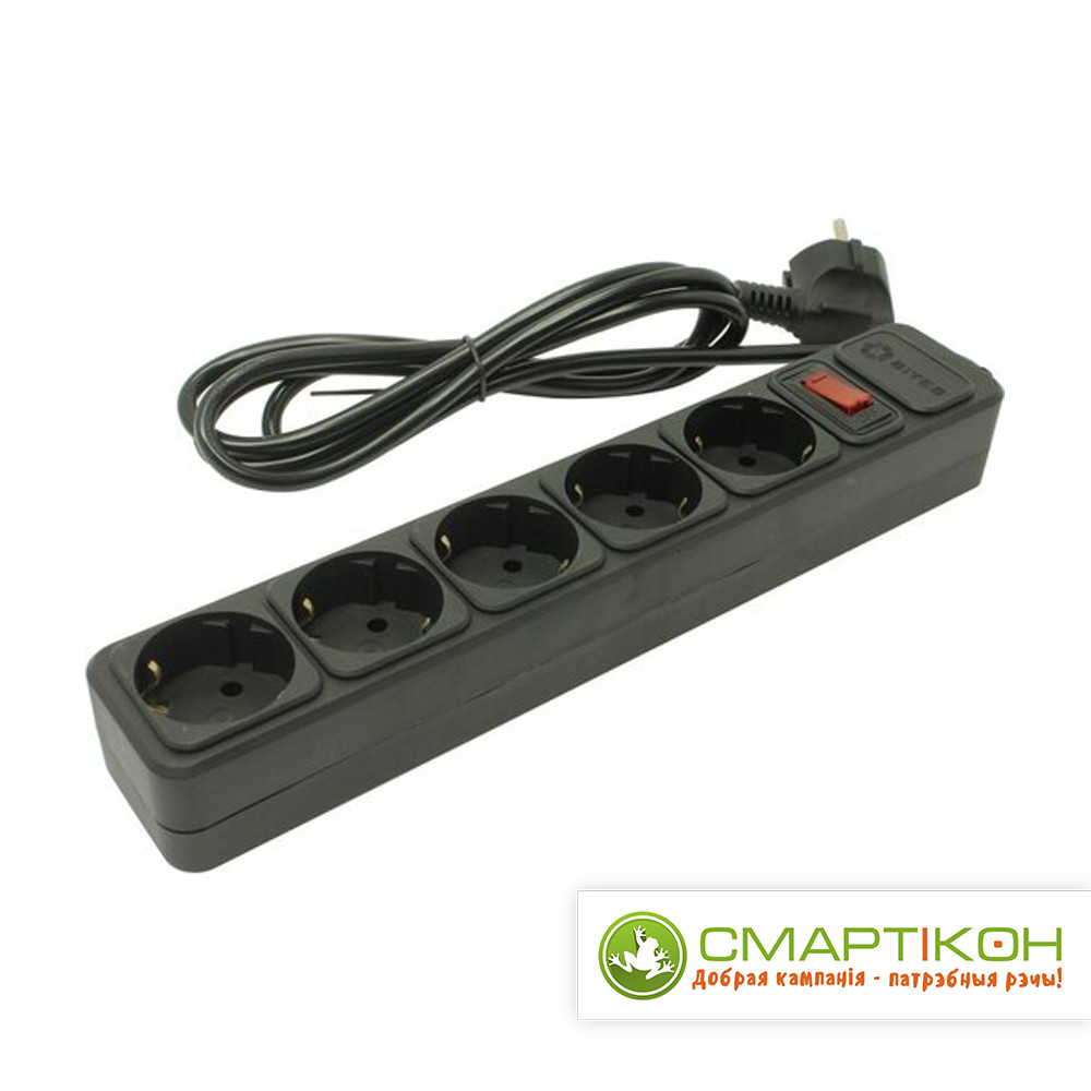 Сетевой фильтр Pilot 5bites SP5B-118 5S 1.8 м