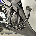 Дуги YAMAHA YZF-R25 `15-`18, YZF-R3 `15-`18 "CRAZY IRON", фото 2