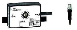 Passive Distributor AUX to 1 x M12 cable plug, straight, 4 poles, depth 19 mm, IP67