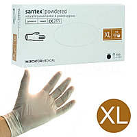 Перчатки Mercator Santex XL латексные опудренные (100 шт.)