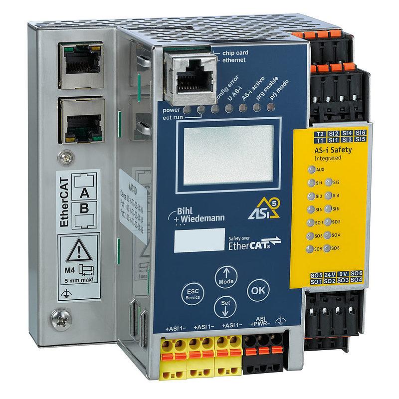 ASi-5/ASi-3 Safety over EtherCAT Gateway with integrated Safety Monitor, 1 ASi-5/ASi-3 master - фото 1 - id-p165351507