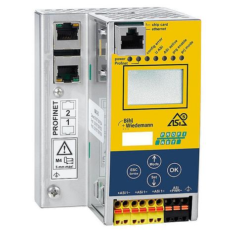 ASi-5/ASi-3 PROFINET Gateway with integrated Safety Monitor, 1 ASi-5/ASi-3 master, фото 2