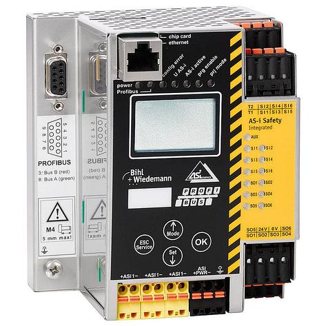 ASi-3 PROFIsafe via PROFIBUS Gateway with integrated Safety Monitor, 1 ASi master, фото 2